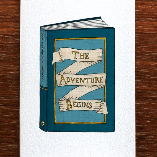 The Nonsense Maker The Adventure Begins - Greeting Card
