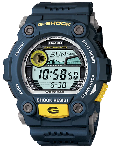 G-Shock Digital Navy Resin Band Watch