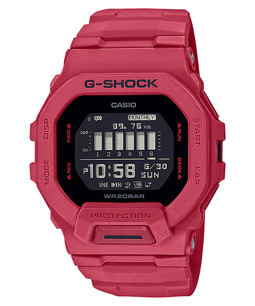 G-Shock Burning Retrack Red Digital Watch